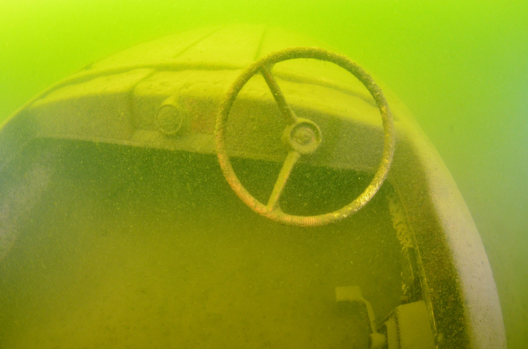 Sunken boat